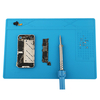 Protection de soudure de soudure disolation thermique de plate-forme de maintenance de silicone de 31x21cm