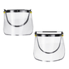 Protection du visage en PVC Casque de sécurité Masque de sécurité Bouclier de protection de sécurité