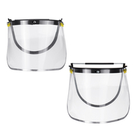 Protection du visage en PVC Casque de sécurité Masque de sécurité Bouclier de protection de sécurité