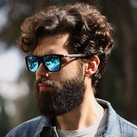 Protection UV Colorful Lunettes de soleil polarisées à la mode pour femmes et hommes