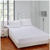 Protège Matelas Bambou Imperméable Protège Matelas Coton Soft Housse Ajustée King Size 180 x 200 cm