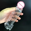 Préservatif en cristal hautement élastique réutilisable Dick Extender Sleeve retarder léjaculation Dick élargisseme