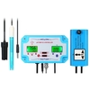 PTE-2823 Détecteur de qualité deau pH / EC / TEMP 3 en 1 Contrôleur de pH professionnel avec prise de relais Electr