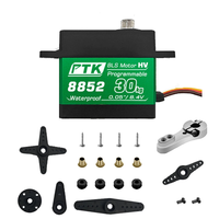 PTK 42KG 8850 30KG 8852 High Torque Stainless Steel/Metal Gear Waterproof Digital RC Servo for Robot Fixed Wing Car and
