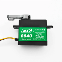 PTK 8840 45kg High Torque Metal Digital RC Servo for 1/8 1/10 1/12 Remote Control Car Vehicle Models Fixed Wings Aircraf