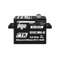 PTK 9742MG-D 85kg High Torque Metal Digital Servo for 1/8 RC Drift Car Vehicle Models