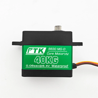 PTK8830 SSG-D 40kg Metal Digital Steering Gear High Torque High Voltage 8.4V Model Aircraft Model Climbing Car RV