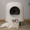 Pétrée Toilettes pour chat autonettoyantes Bac à litière pour chats entièrement automatique 2.0 Box Smart pour fournitur