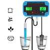 PTT-2826 Professionnel 3 en 1 pH / TDS / TEMP Détecteur de qualité de leau Contrôleur de pH avec relais Prise EU El