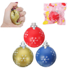 PU Cartoon Boules de Noël Squishy Jouets 9.5 cm Slow Rising Avec Packaging Collection Cadeau Soft Jouet
