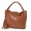 PU cuir femmes Vintage gland sac à main sac à main de luxe fourre-tout sacs à bandoulière
