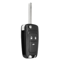 Puce à distance 433Mhz ID46 de clé de voiture de 3 boutons pour Vauxhall Astra J Insignia Cascade