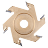 Puissance de dents de lame de disque de sculpture sur bois 75/85/90 / 100mm pour outil de fraisage de meuleuse dang