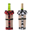 Pull de Noël Winee Bouteille Vêtements Col & Bouton Manteau Design Décoratif Bouteille Manches Winee Bouteille Chandail