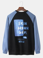 Pull en coton à manches raglan pour homme Cactus Graffiti
