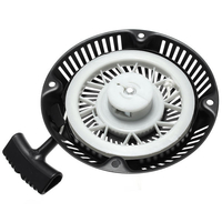 Pull Recoil Start Tondeuse à gazon Ensemble de démarrage pour moteurs à essence 1P60 / 64 Noir