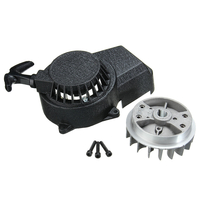 Pull Start Pull Pull Volant Alliage Pour 47cc Mini Scooter Dirt Quad ATV Quad