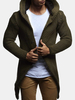 Pulls à capuche à la mode pour hommes,  manteau,  pull à capuche mi-long