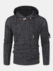 Pulls à capuche chauds pour hommes