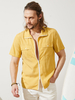 Pulls à double fermeture éclair à rayures pour hommes