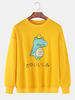 Pulls à lépaule Dtop à imprimé animal de dessin animé pour hommes