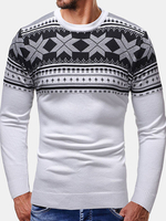 Pulls décontractés à manches longues pour hommes