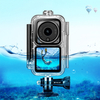 PULUZ 60m boîtier sous-marin étanche boîtier de plongée coque de protection pour DJI Action 2 caméra de sport
