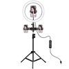 PULUZ PKT3057B 11, 8 pouces 30 cm LED Anneau lumineux pour Vlogging Video Live Broadcast Réglage à trois niveaux Rempliss