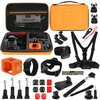 PULUZ PKT32 29 en 1 Accessoires Combo Kit Support Mont Vis Sac pour Action Sportscamera