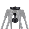 PULUZ PU3503 75mm Metal Half Ball Flat to Bowl Adaptateur pour la tête de fluide Tripel DSLR Rig Camera