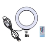 PULUZ PU429 Dimmable 4, 7 pouces 16cm RGB RGBW bluetooth contrôle APP sans fil lumière danneau vidéo avec télécomman