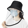 PULUZ PU464 Fisherman Hat Face Shield Masque de protection Coupe-vent Antipoussière Anti-mousse Détachable