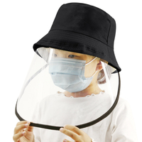PULUZ PU471 Enfants Chapeau Visage Bouclier Masque De Protection Coupe-Vent Anti-Poussière Anti-Mousse Détachable pour E