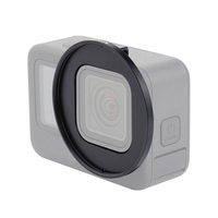 PULUZ PU528 52mm UV anneau adaptateur de filtre dobjectif pour GoPro HERO9 accessoires de caméra de sport noir