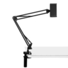 PULUZ PU535B support de bureau universel support de suspension de flèche réglable avec pince de téléphone tablette pour