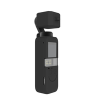 PULUZ PU546B 2 en 1 Soft Housse de protection en silicone pour DJI OSMO Pocket 2 caméra à cardan portable