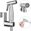 Pulvérisateur de bidet à main en acier inoxydable 304 pour toilette avec tuyau anti-fuite Toilette mural multifonction p