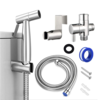 Pulvérisateur de bidet pour toilettes Pulvérisateur de couches lavables à main Salle de bain Bidet de poche Pulvérisateu