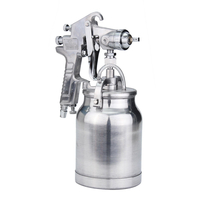 Pulvérisateur de pulvérisation de peinture robuste à alimentation par aspiration 3 en 1 Pot 1L raccord de tuyau dai