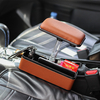PU Siège de voiture Crevice Gap Boîte de rangement Organisateur Titulaire avec Coude Support Accoudoir Coussin Pédale