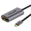 QGeeM USB-C vers 4K @ 60HZ DisplayPort DP1.4 Adaptateur Convertisseur HD Sortie Vidéo Pour Samsung Galaxy Note 20 Huawei