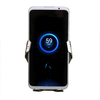 QI Chargeur de voiture rapide sans fil Chargeur de voiture 10W Support de téléphone de voiture Noir
