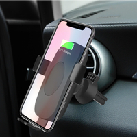 Qi Chargeur sans fil 9V Chargeur Rapide Chargeur De Voiture Ventilation Pad Pour iPhone 8 / 8P iPhone X