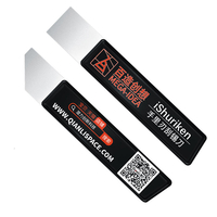 Qianli iShuriken Mémoire Métal Pâte À Souder Grattoirs En Étain Résistant À Lusure Plat Oblique Bouche pour iPhone