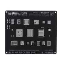 Qianli S450 3D BGA Reballing Stencil Communication Module BGA Reballing Outil de réparation pour téléphone 5 5S 6 6S 7G