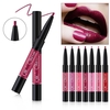 QIC 2 en 1 brillant à lèvres Wateproof Double Ended Long Lasting Liquid Lèvresticks Matte Velvet Lèvre Makeup Cosmetics