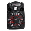 QS-825 8 pouces LED écran portable bluetooth 5.0 haut-parleur sans fil fort microphone filaire extérieur avec TF/USB/Rad