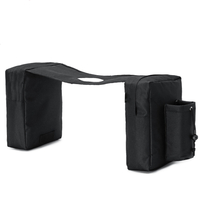 Quad Bike Quad Bike Sacoche de selle pour motoneige Rangement de poche pour motoneige Noir