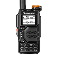 QUANSHENG UV-K5 5W High-power Walkie Talkie 50-600MHz Air Band NOAA DTMF Scrambler LED Flashlight Portable Multi-band Tr