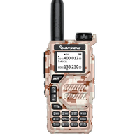 Quansheng UV-K5 5W Walkie Talkie Desert Camouflage UHF VHF FM DTMF Scrambler Ham 1600mAh Wireless Frequency Copy 200 Cha